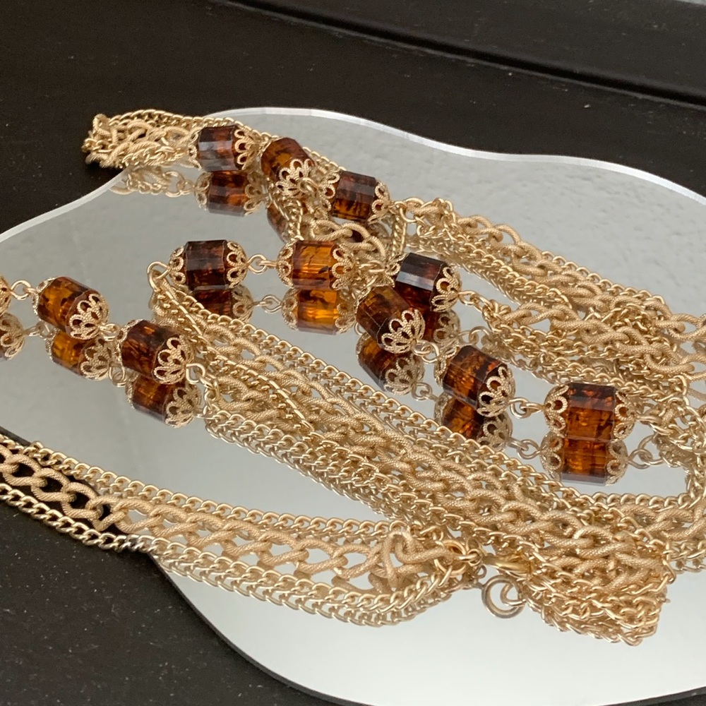 1970 Sarah Coventry long necklace